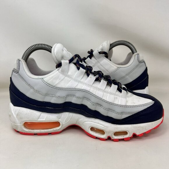 Nike Air Max 95 Running Shoes Blue Gray White Women's Size 6.5 - Picture 6 of 9